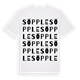 Söpple ordlek t-shirt