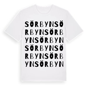 Sörbyn ordlek t-shirt – ekologisk bomull t-shirt från PinShirt