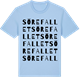 Blue Soul t-shirt med Sörefallet ordlek t-shirt