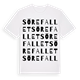 Sörefallet ordlek t-shirt