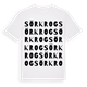 Sörkrog ordlek t-shirt