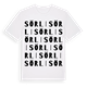 Sörli ordlek t-shirt