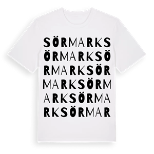 Sörmark ordlek t-shirt – ekologisk bomull t-shirt från Pinshirt