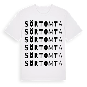 Sörtomta ordlek t-shirt – ekologisk bomull t-shirt från Pinshirt