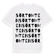 Sörtomten ordlek t-shirt