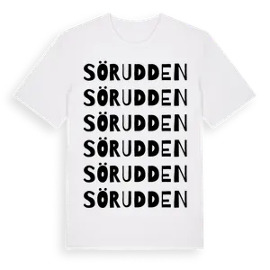Sörudden ordlek t-shirt – ekologisk bomull t-shirt från Pinshirt