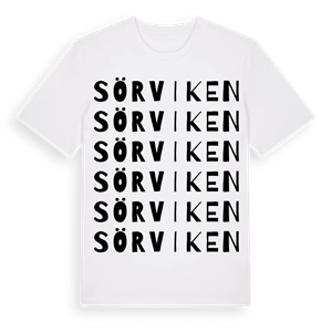 Sörviken ordlek t-shirt – ekologisk bomull t-shirt från PinShirt