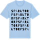 Blue Soul t-shirt med Sparktorp ordlek t-shirt