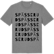 Mid Heather Gray t-shirt med Spässerud ordlek t-shirt