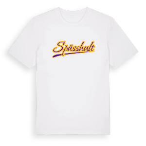 Spässhult baseball t-shirt – ekologisk bomull t-shirt från PinShirt