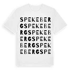 Spekeberg ordlek t-shirt – ekologisk bomull t-shirt från PinShirt