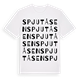 Spjutåsen ordlek t-shirt