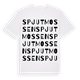 Spjutmossen ordlek t-shirt
