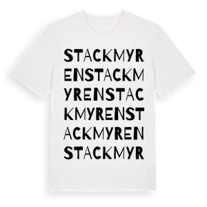 Stackmyren ordlek t-shirt – ekologisk bomull t-shirt från Pinshirt