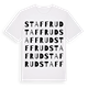 Staffrud ordlek t-shirt