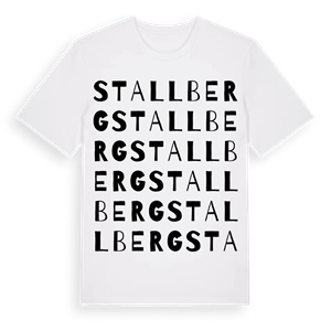Stallberg ordlek t-shirt – ekologisk bomull t-shirt från PinShirt