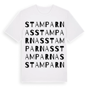 Stamparnas ordlek t-shirt – ekologisk bomull t-shirt från Pinshirt