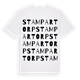 Stampartorp ordlek t-shirt