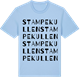 Blue Soul t-shirt med Stampekullen ordlek t-shirt