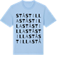 Blue Soul t-shirt med Ståstilla ordlek t-shirt