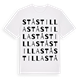 Ståstilla ordlek t-shirt