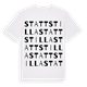 Stattstilla ordlek t-shirt