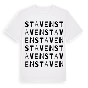 Staven ordlek t-shirt – ekologisk bomull t-shirt från PinShirt