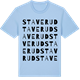 Blue Soul t-shirt med Staverud ordlek t-shirt