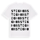 Steghon ordlek t-shirt