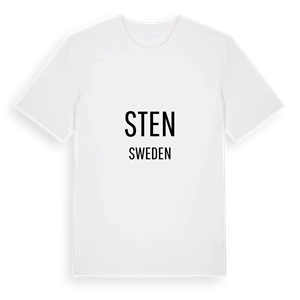 Sten i Sverige t-shirt – ekologisk bomull t-shirt från PinShirt