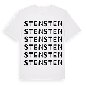 Sten ordlek t-shirt – ekologisk bomull t-shirt från PinShirt