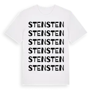 Sten ordlek t-shirt – ekologisk bomull t-shirt från Pinshirt