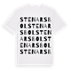 Stenarsbol ordlek t-shirt