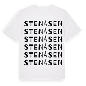 Stenåsen ordlek t-shirt – ekologisk bomull t-shirt från PinShirt