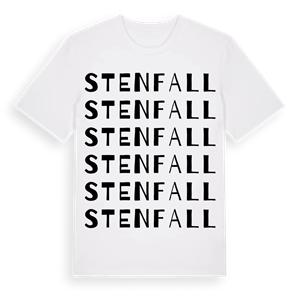 Stenfall ordlek t-shirt – ekologisk bomull t-shirt från Pinshirt