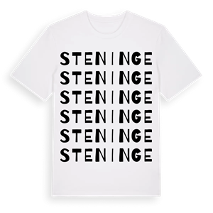 Steninge ordlek t-shirt – ekologisk bomull t-shirt från PinShirt