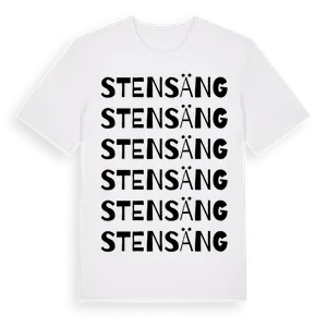 Stensäng ordlek t-shirt – ekologisk bomull t-shirt från Pinshirt