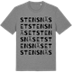 Mid Heather Gray t-shirt med Stensnäset ordlek t-shirt