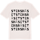 Vintage White t-shirt med Stensnäset ordlek t-shirt