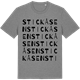 Mid Heather Gray t-shirt med Stickåsen ordlek t-shirt