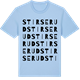 Blue Soul t-shirt med Stirserud ordlek t-shirt