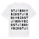 Stjärnmyren ordlek t-shirt