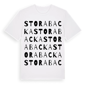 Stora Backa ordlek t-shirt – ekologisk bomull t-shirt från PinShirt