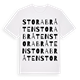 Stora Bråten ordlek t-shirt