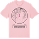 Pink Cotton t-shirt med Stora gräsmattan t-shirt