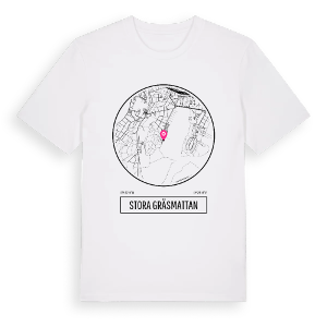 Stora gräsmattan t-shirt – ekologisk bomull t-shirt från PinShirt