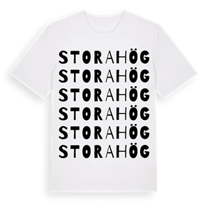 Stora Hög ordlek t-shirt – ekologisk bomull t-shirt från PinShirt