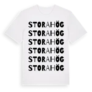 Stora Hög ordlek t-shirt – ekologisk bomull t-shirt från Pinshirt