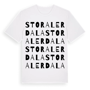 Stora Lerdala ordlek t-shirt – ekologisk bomull t-shirt från PinShirt