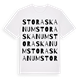 Stora Skanum ordlek t-shirt